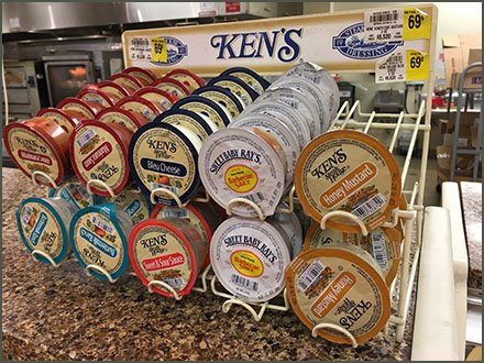 Salad Dressing Single Serve Grab-and-Go