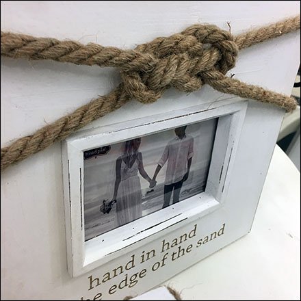 Seaside Nautical Knot Rope Tie Merchandising Feature