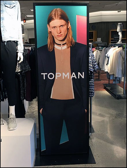Topman Multi-Level Branding At Neiman Marcus