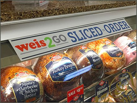 Weis2Go Deli Case Cooler Promotions