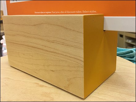 Do-It-Yourself Wood Block Sign Holder Base