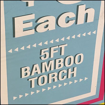 Bamboo Garden Torches Mass Merchandised
