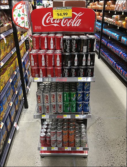 Coca-Cola Vintage Vending Machine Rack
