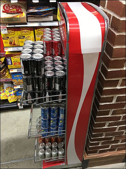 Coca-Cola Vending Machine Rack 2