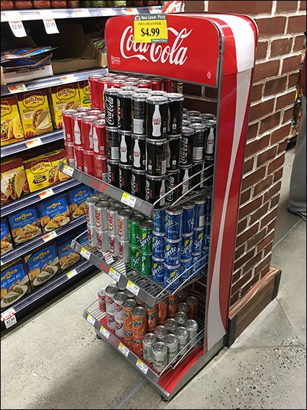 Coca-Cola Vending Machine Rack 3