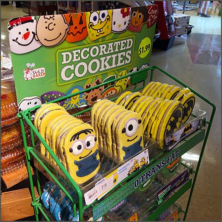 Decorated Rack for Decorated Cookie Merchandising