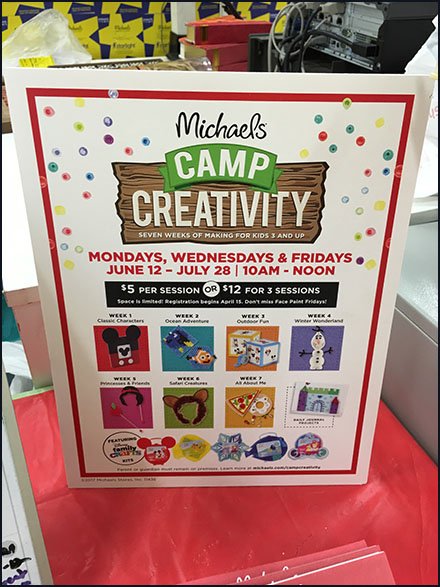 Micahels In-Store Event Promotion Efforts 3