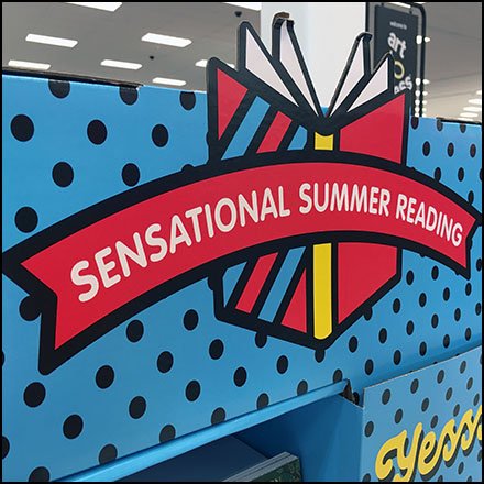 Sensational Summer Book Reading Floorstand Display