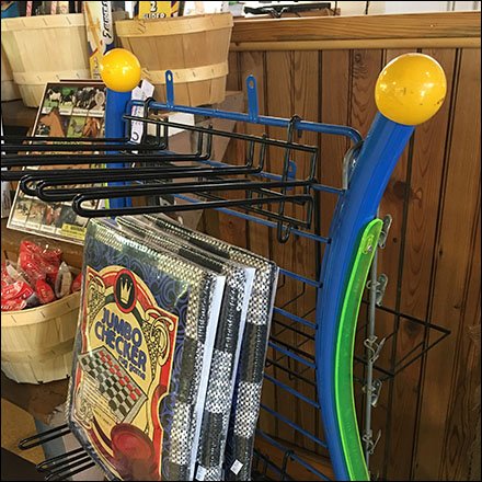 Playfull Serpentine Ball-Stopped Rack