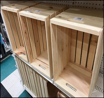 Where To Get Wood Crate Props For Merchandising