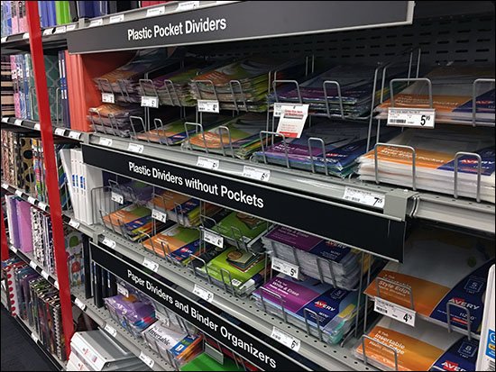 Two-Tier Wire Racks for Binder Accessories