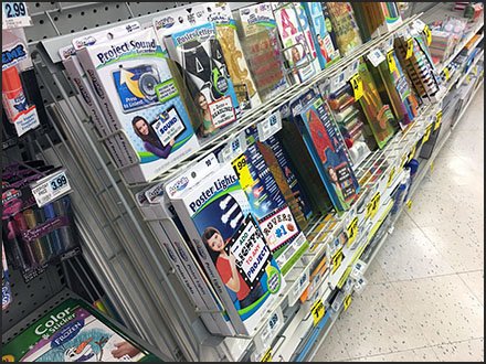 Back-To-School Declined Rack for Base Deck