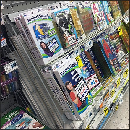 Back-To-School Declined Rack Feature