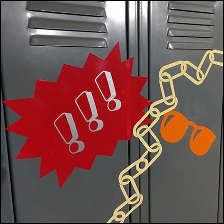 Back-To-School Locker Art At Macys