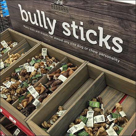 Bully Sticks Half-Height Endcap Display Feature