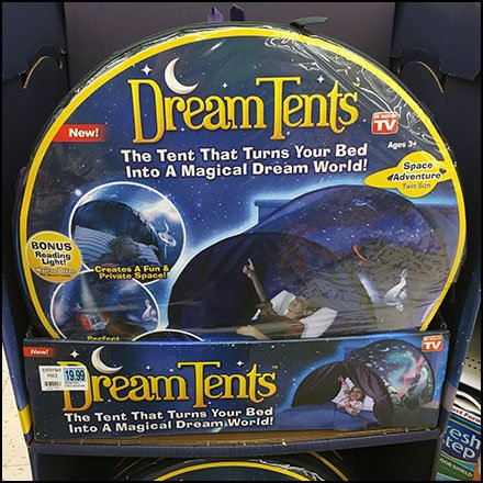 Dream Tents Freestanding In-Aisle Display