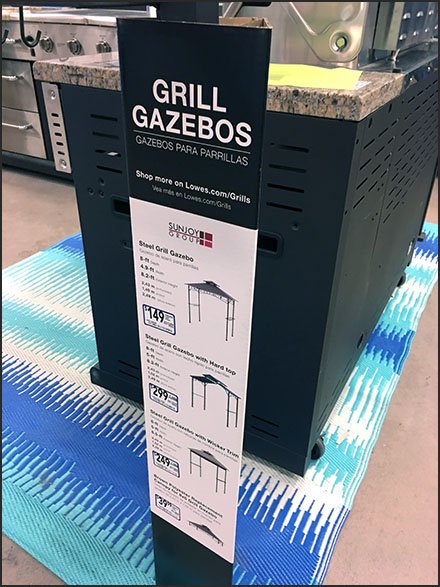 Gazebo Grilling For The Off Season