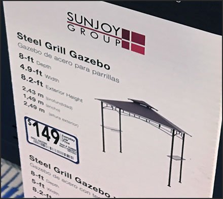 Gazebo Grilling For The Off Season
