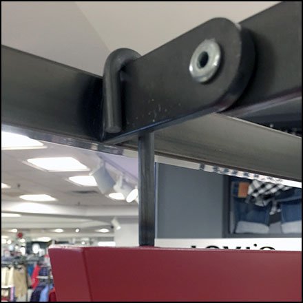 J-Hook Hanger For Levi’s Branded Sign