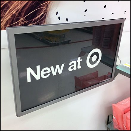 New At Target Pegboard Sign Holder Feature