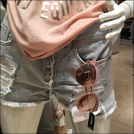 Pink Sunglasses Apparel Ensemble at Express