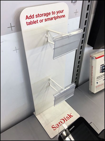 SanDisk Permanent Flip-Front Scan Hook