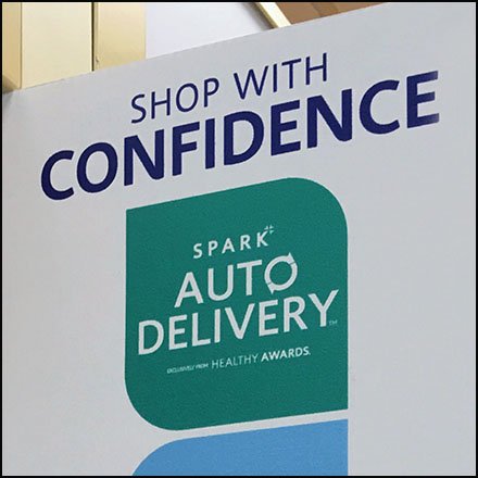 Shop With Confidence Aisle Violator