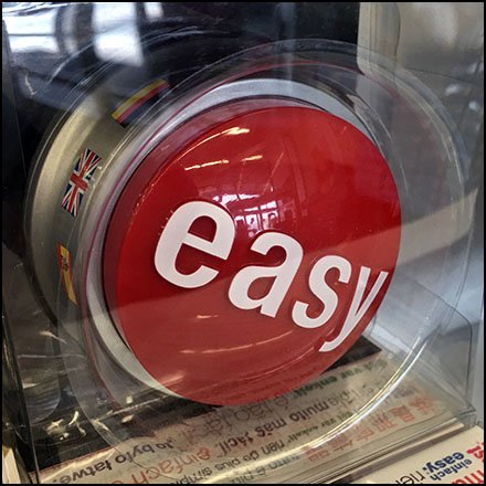 Staples Easy Button CloseUp