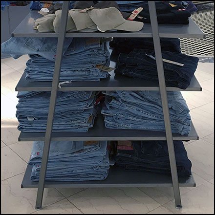 Triangle Shelf Unit Branded By Levi's
