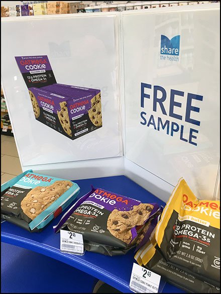 Free Sample Try-Me Table At Vitamin Shoppe