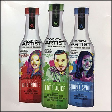 Cocktail Artist Shelf Edge Flag Shout-Out