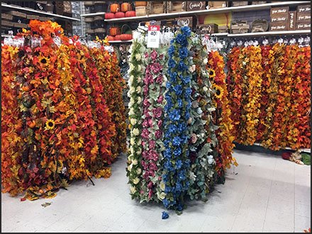 Indoor Fall Foliage Display By Scan Hook