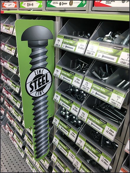 Fastener Color-Coded Category Definition