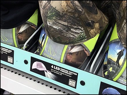 Shelf-Top Rack for Outdoor Cap Sales