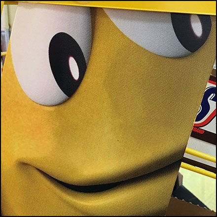 M&M's Character Curved Tower Display