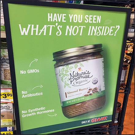 No GMOs Inside As Nature’s Promise
