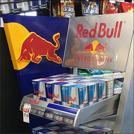 Red Bull Grab-N-Go 4-Pack at Cashwrap