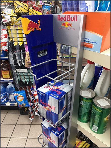 Red Bull Mini PowerWing Display