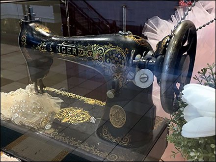 Scissors and Needle Singer Sewing Machine 2