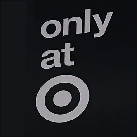 New and Only At Target Ceiling Sign