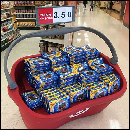 Giant Shopping Carry Display at Target