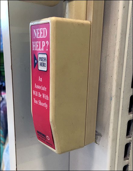 Oversize Sign For Undersize Call Button