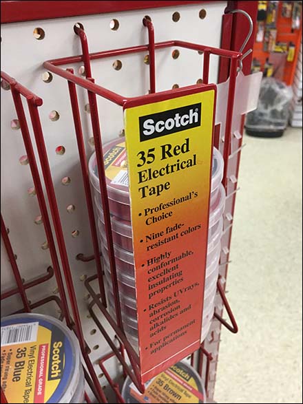 3M Electrical Supplies Pegboard Rack 2