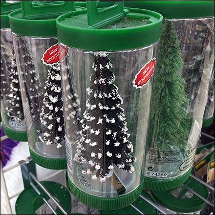 Christmas Tree In A Bottle Metal Plate Scan Hook