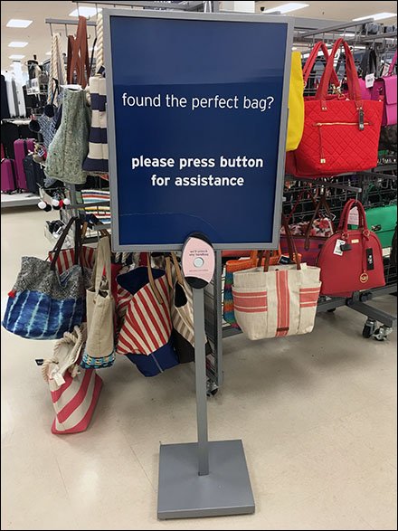 Perfect Purse V.I.P. Call Button Sales Strategy