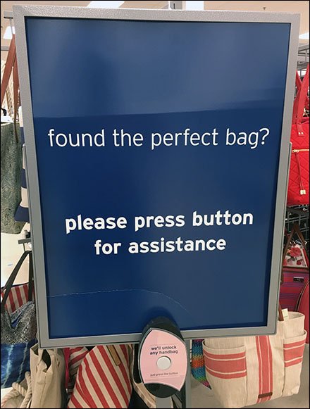 Perfect Purse V.I.P. Call Button Sales Strategy
