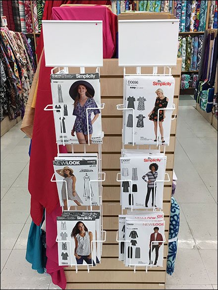 Outrigger Endcap Fabric Pattern Rack