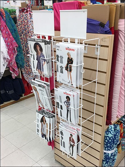 Outrigger Endcap Fabric Pattern Rack