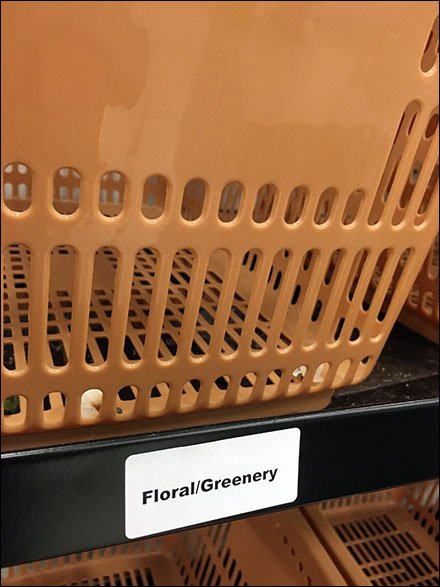 Returns Sorting System Based Upon Plastic Totes