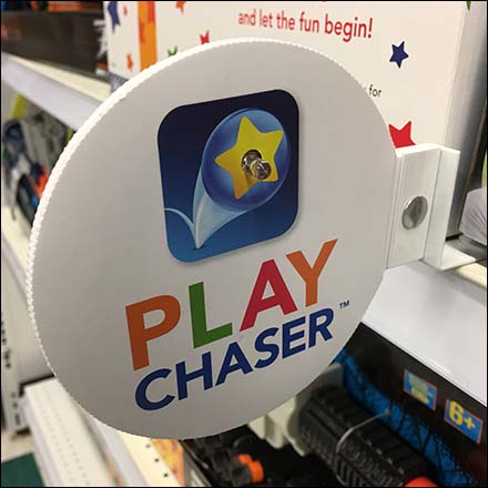 Shelf-Edge Flag Play Chaser Promotion Feature